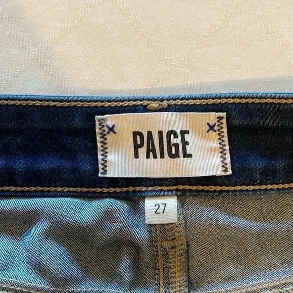 PAIGE Hoxton Ankle Skinny‎ Jean size 27 EUC - Picture 3 of 8